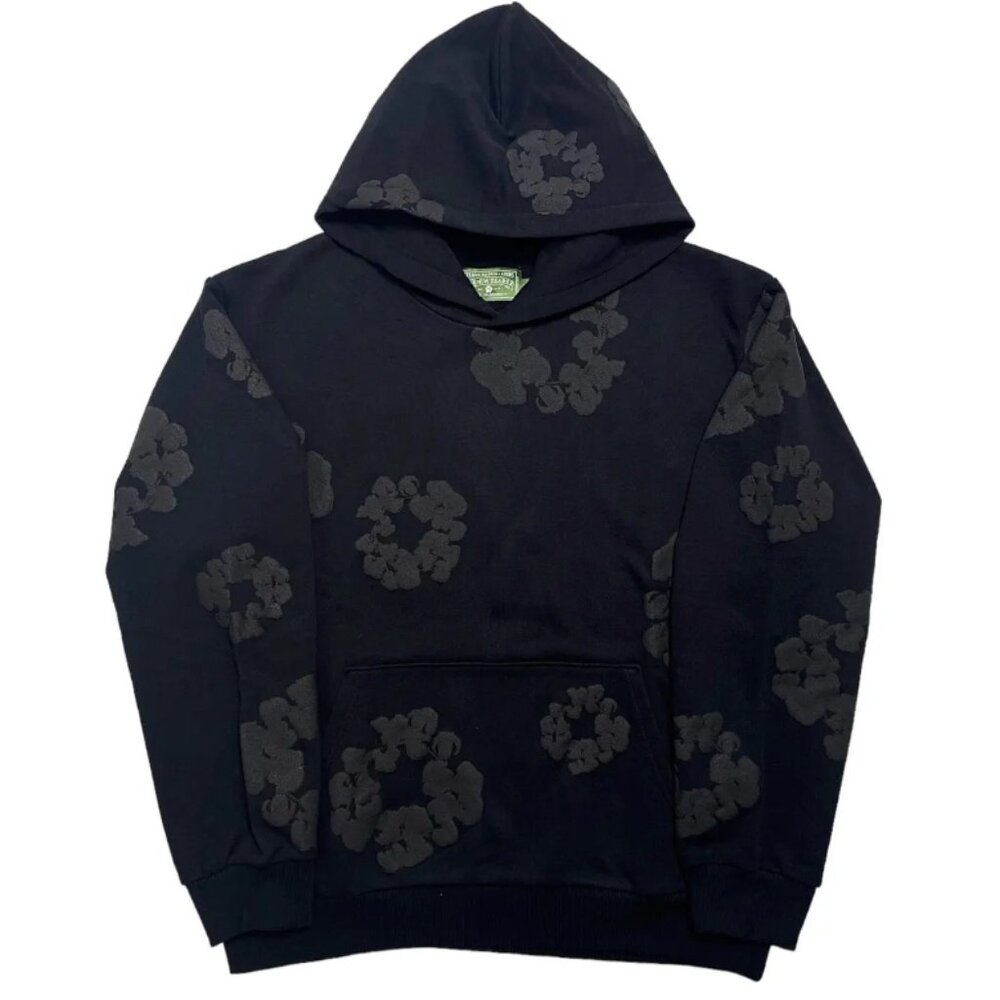 Denim Tears Hoodie All black